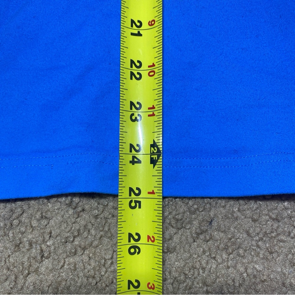 2 Lululemon Racerback Women's Tank Top Kayak Blue Chest 13 in. Length 25 In. - Picture 7 of 7